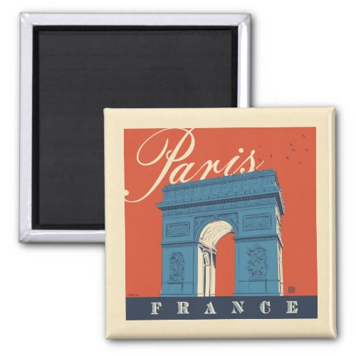Arc de Triomphe  Paris France Magnet