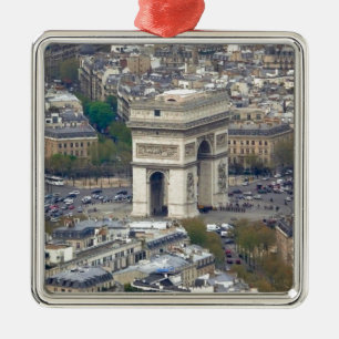 Arc de Triomphe Paris France Metal Ornament