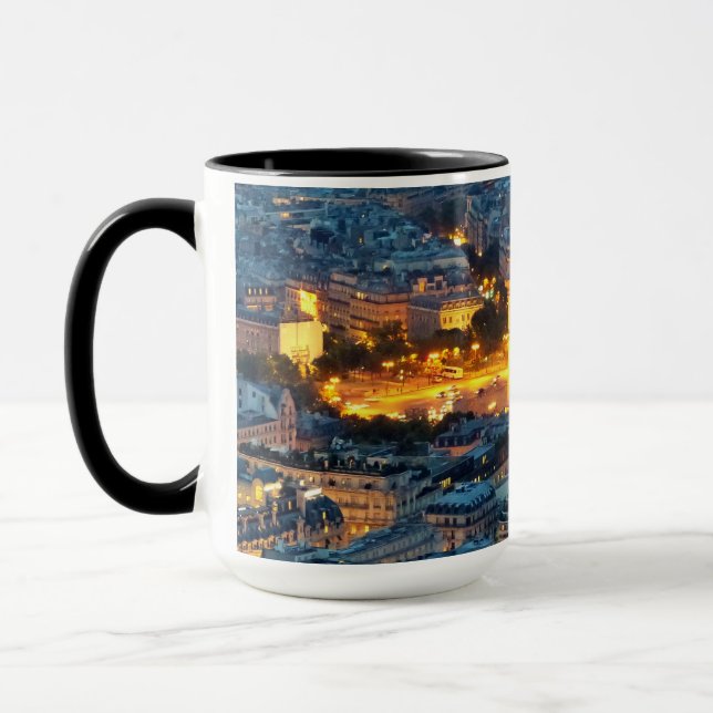 Arc de Triomphe, Paris, France Mug (Left)