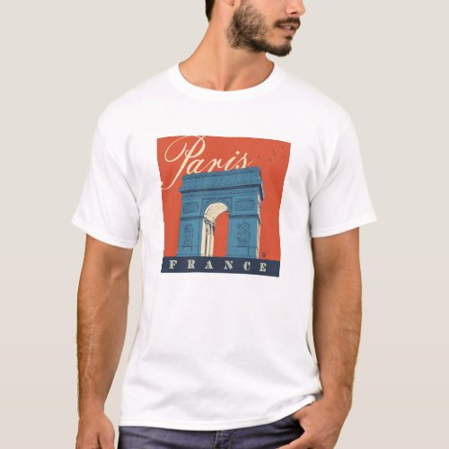 Arc de Triomphe  Paris France T_Shirt