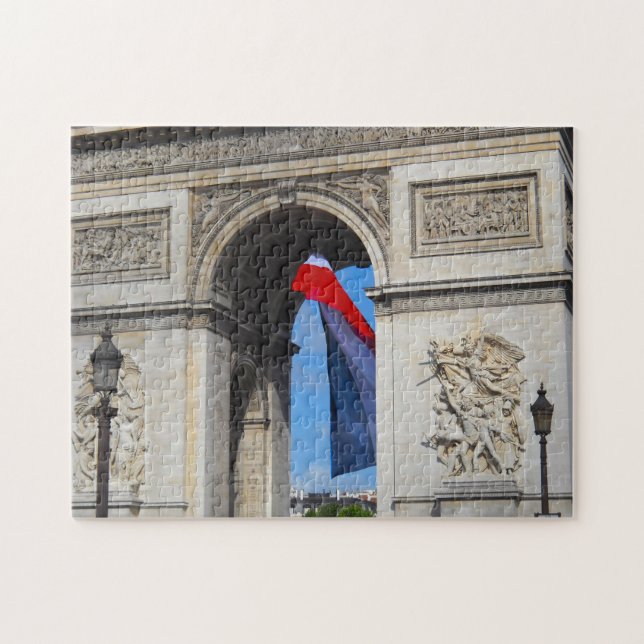 Arc de Triomphe Paris. Jigsaw Puzzle (Horizontal)
