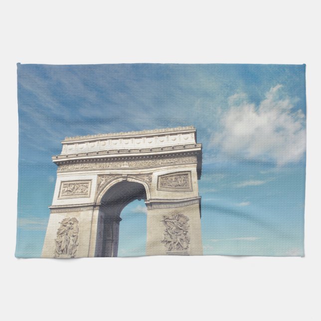 Arc de Triomphe Paris Kitchen Towel (Horizontal)