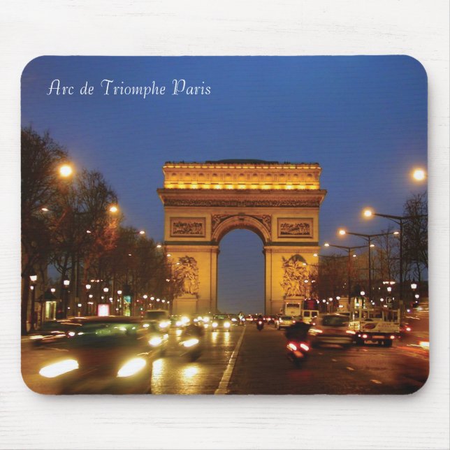 Arc de Triomphe Paris Mouse Pad (Front)