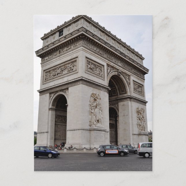 Arc de Triomphe Postcard (Front)