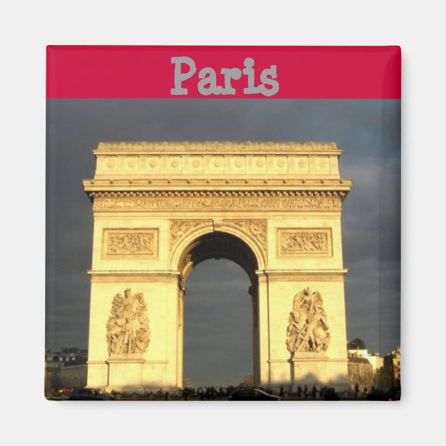 Arc D'Triomphe Magnet (Front)