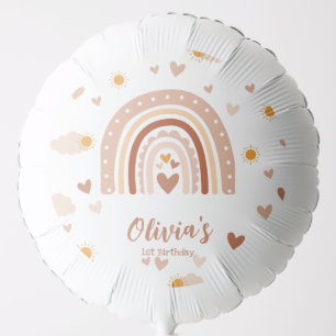 Arc en ciel Boheme - 1 year Anniversary Girl Balloon