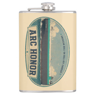 ARC Honor Vinyl Wrapped Flask
