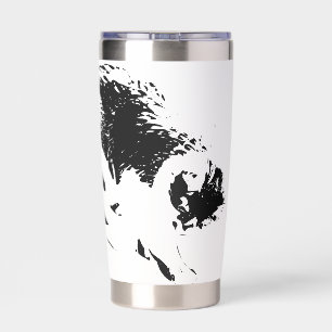 Arc of Quiet — Bowing Cat Insulated Tumbler