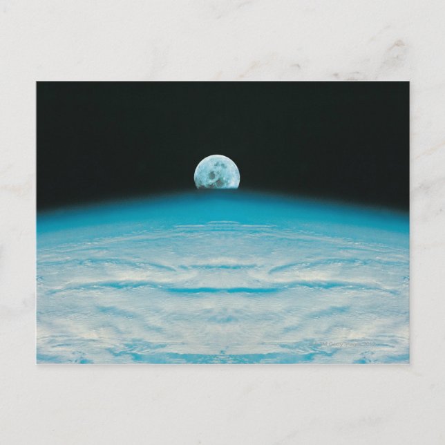 Arc of the Earth and Moon Postcard (Front)