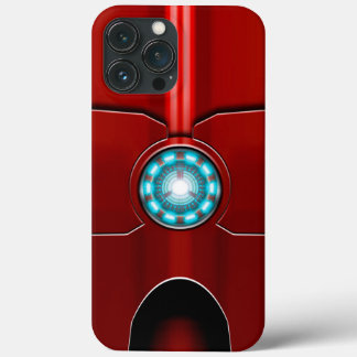 Arc Reactor Red Armor iPhone 13 Pro Max Case