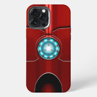 Arc Reactor Red Armor iPhone 13 Pro Max Case