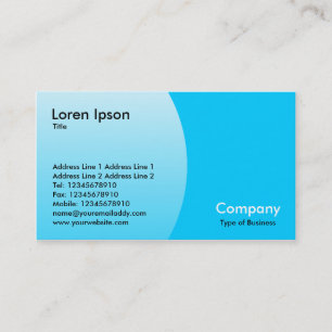 Arc - Sky Blue Business Card