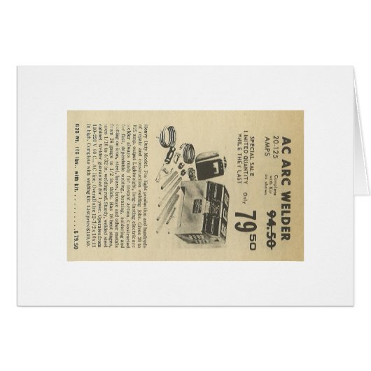 arc welder ad cards (Front Horizontal)