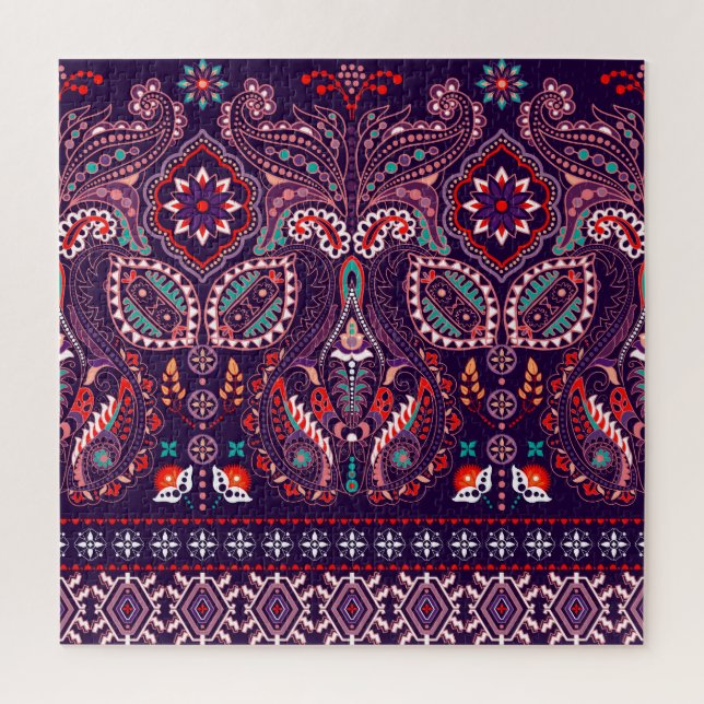 Arc Wheels Dots: Multicolor Pattern Jigsaw Puzzle (Vertical)