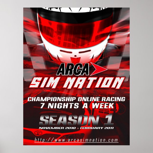 Arca Sim Nation Season 1 Poster (Front)