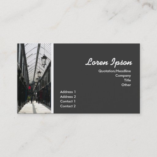 Customizable Arcade Business Card Templates