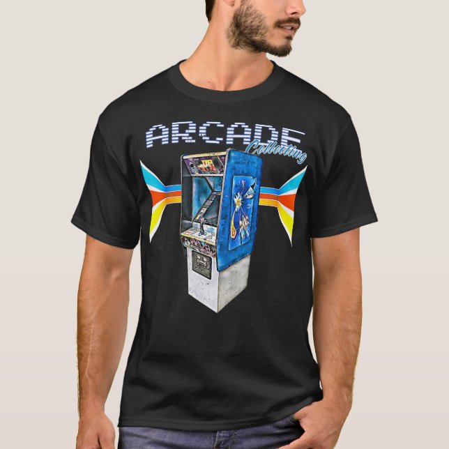 Arcade cabinet machine 1970 1980 1990 Video Game C T-Shirt (Front)