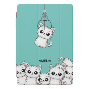 Arcade Claw Cute Kitten Grabber Personalised iPad Pro Cover