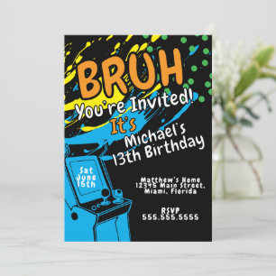 Arcade Colorful Birthday Party Boys 