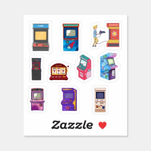 Arcade Game Stickers