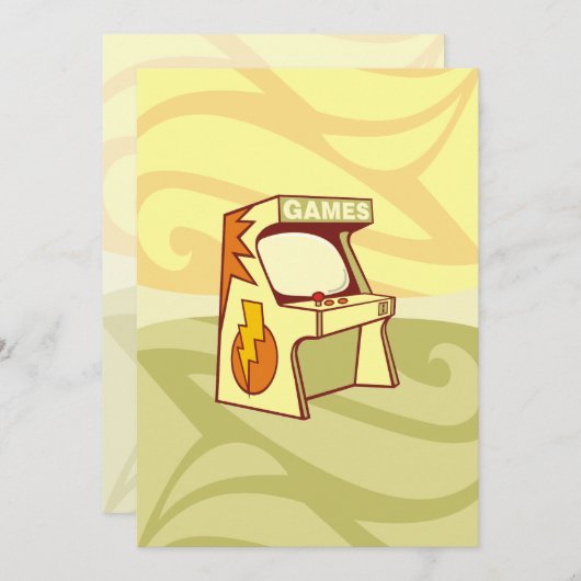 Arcade machine (Front/Back)