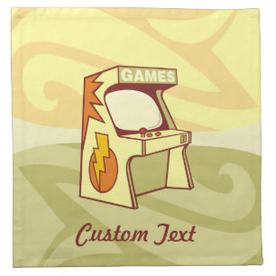 Arcade machine cloth napkin
