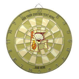 Arcade machine dart board
