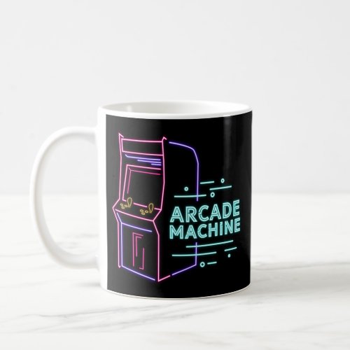 Arcade Machine Game Machine Vintage 80S 90S Retro Coffee Mug