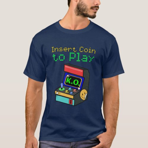 Arcade Machine Gaming T_Shirt