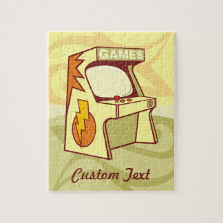 Arcade machine jigsaw puzzle