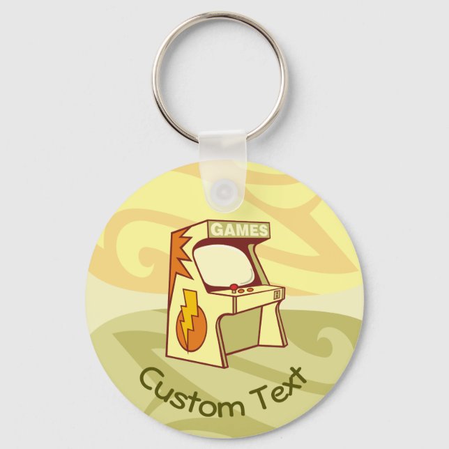 Arcade Machine Keychain (Front)