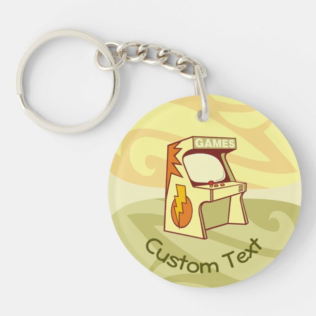 Arcade Machine Keychain (Front)