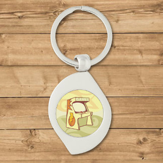 Arcade machine keychain
