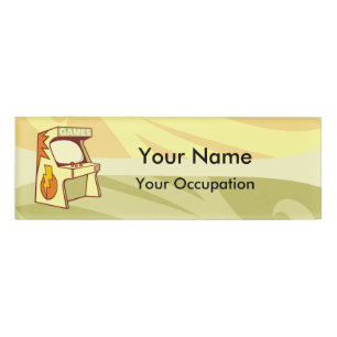 Arcade machine Name Tag