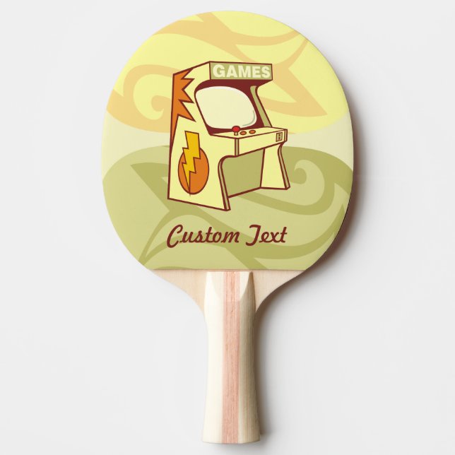 Arcade machine ping pong paddle (Front)