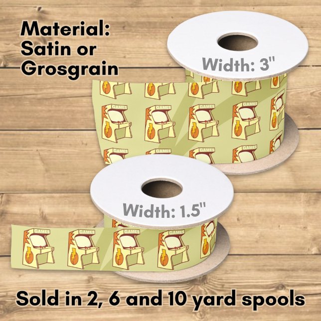 Arcade machine satin ribbon (Creator Uploaded)