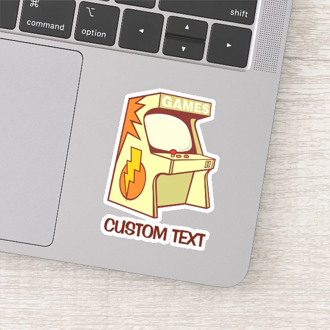 Arcade Machine Sticker (Detail)