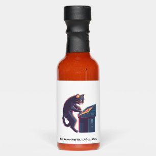 Arcade Meowster – Nostalgic Gamer Cat Hot Sauces
