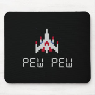 Arcade Retro Video Game Ship 1  Mouse Pad