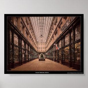Arcade, Rotterdam, Holland Poster