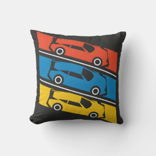 Arcade Rush Throw Pillow