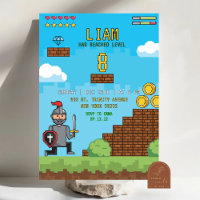 Arcade Video Game Level Up Birthday