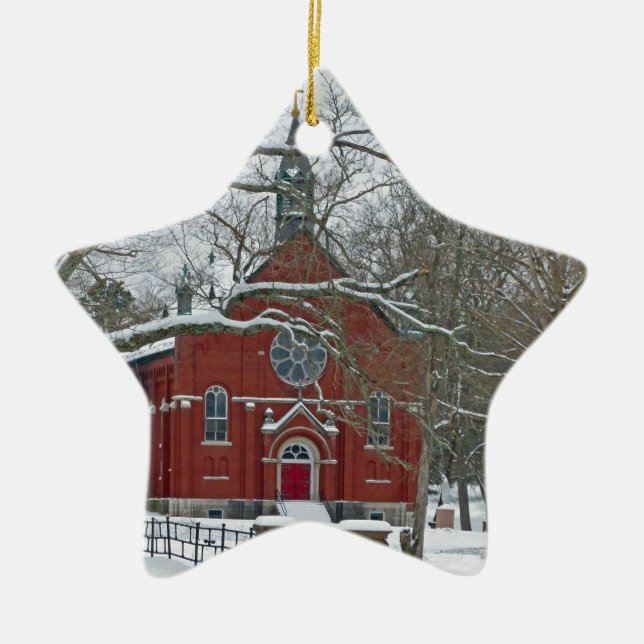 Arcadia Academy Ceramic Ornament (Front)