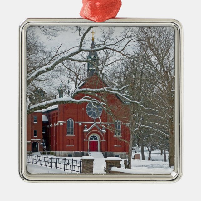 Arcadia Academy Metal Ornament (Front)