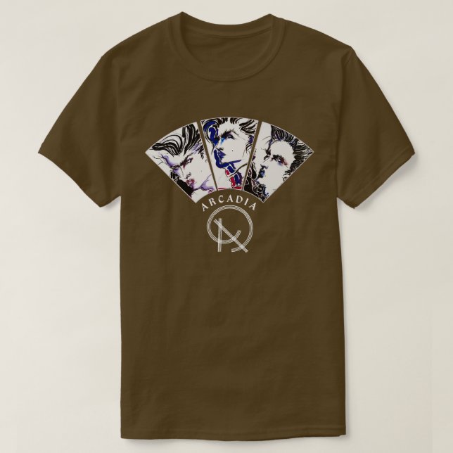 Arcadia Exclusive Duran Duran T-Shirt (Design Front)