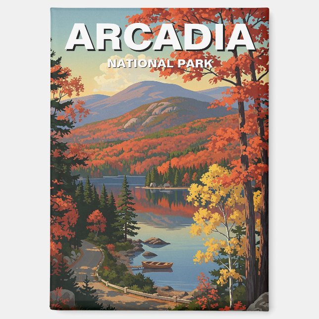 Arcadia National Park Magnet (Front)