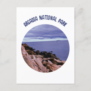 Arcadia National Park Postcard