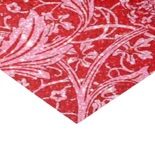 Arcadia vintage pattern soft red and white tissue paper