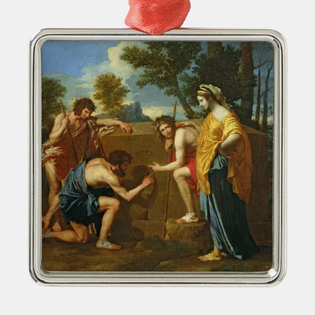 Arcadian Shepherds Metal Ornament (Front)