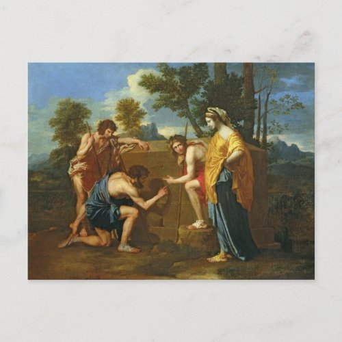 Arcadian Shepherds Postcard